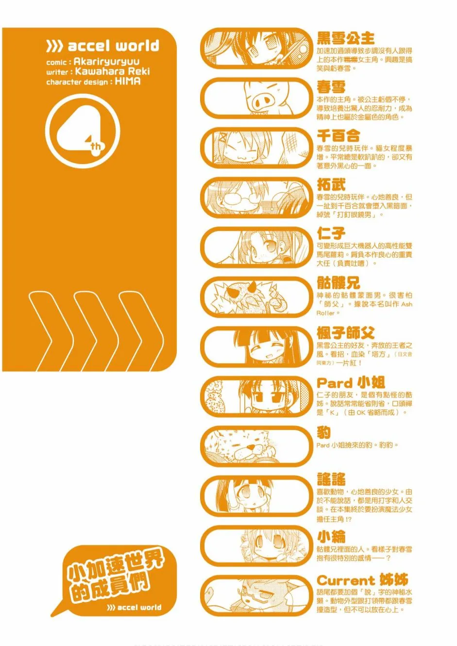 小加速世界04卷 第4页