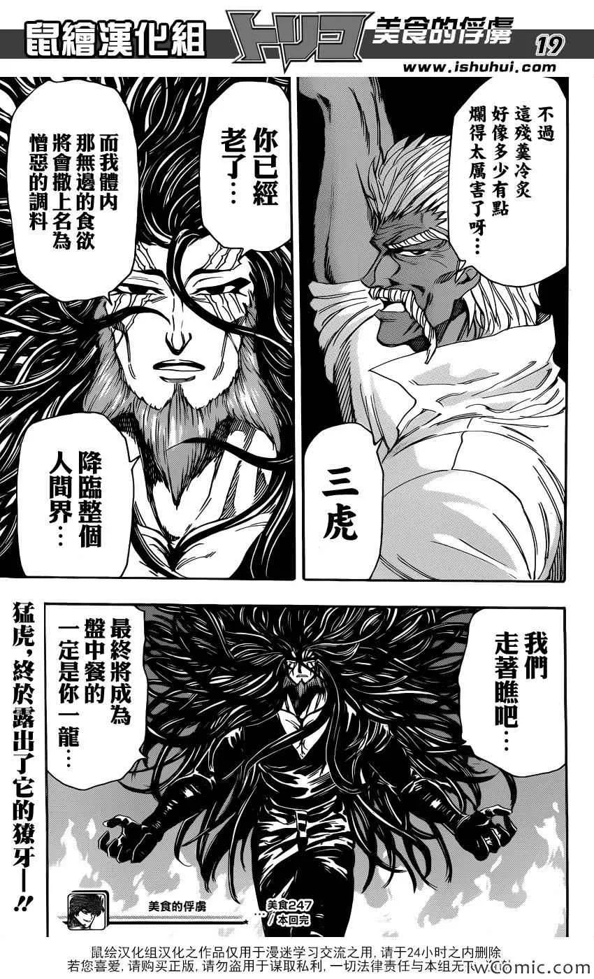 第247话 龙虎激突！！ 第17页