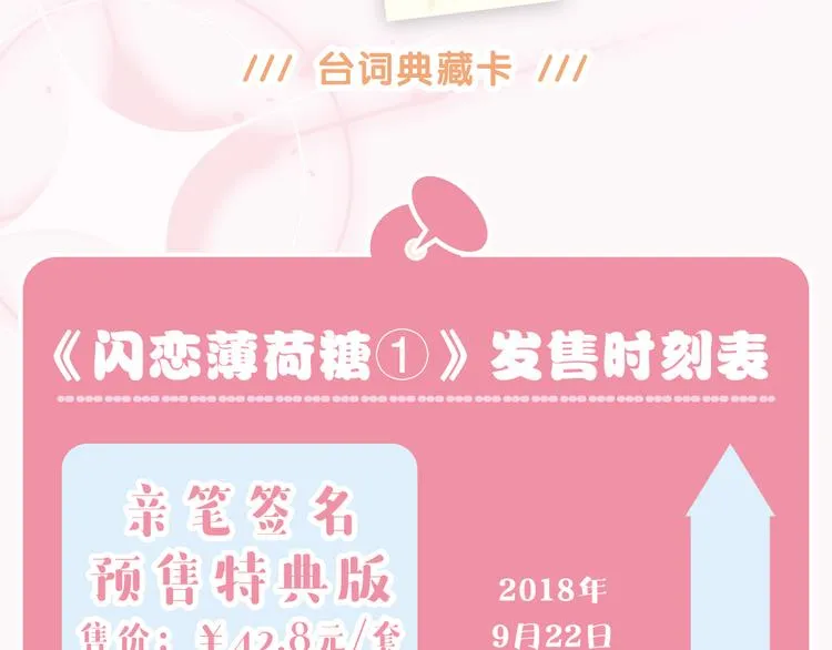 《闪恋薄荷糖》单行本开售啦！ 第9页