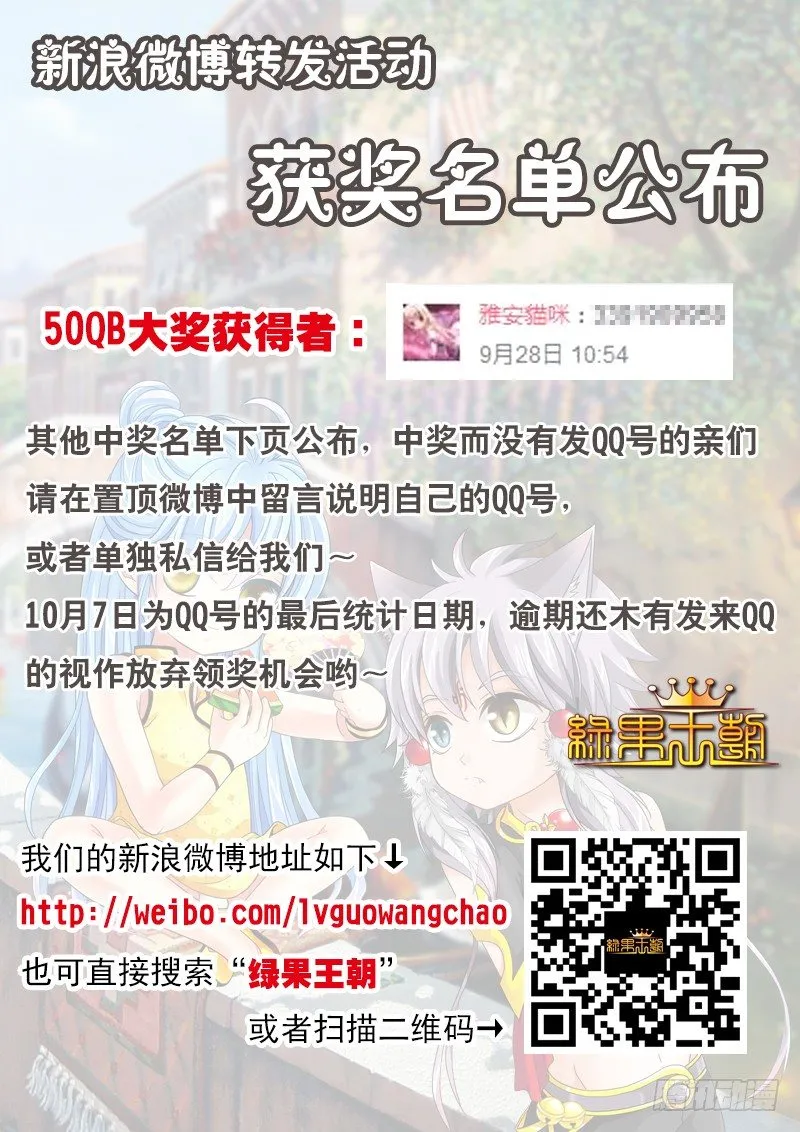 获奖名单公布 第1页