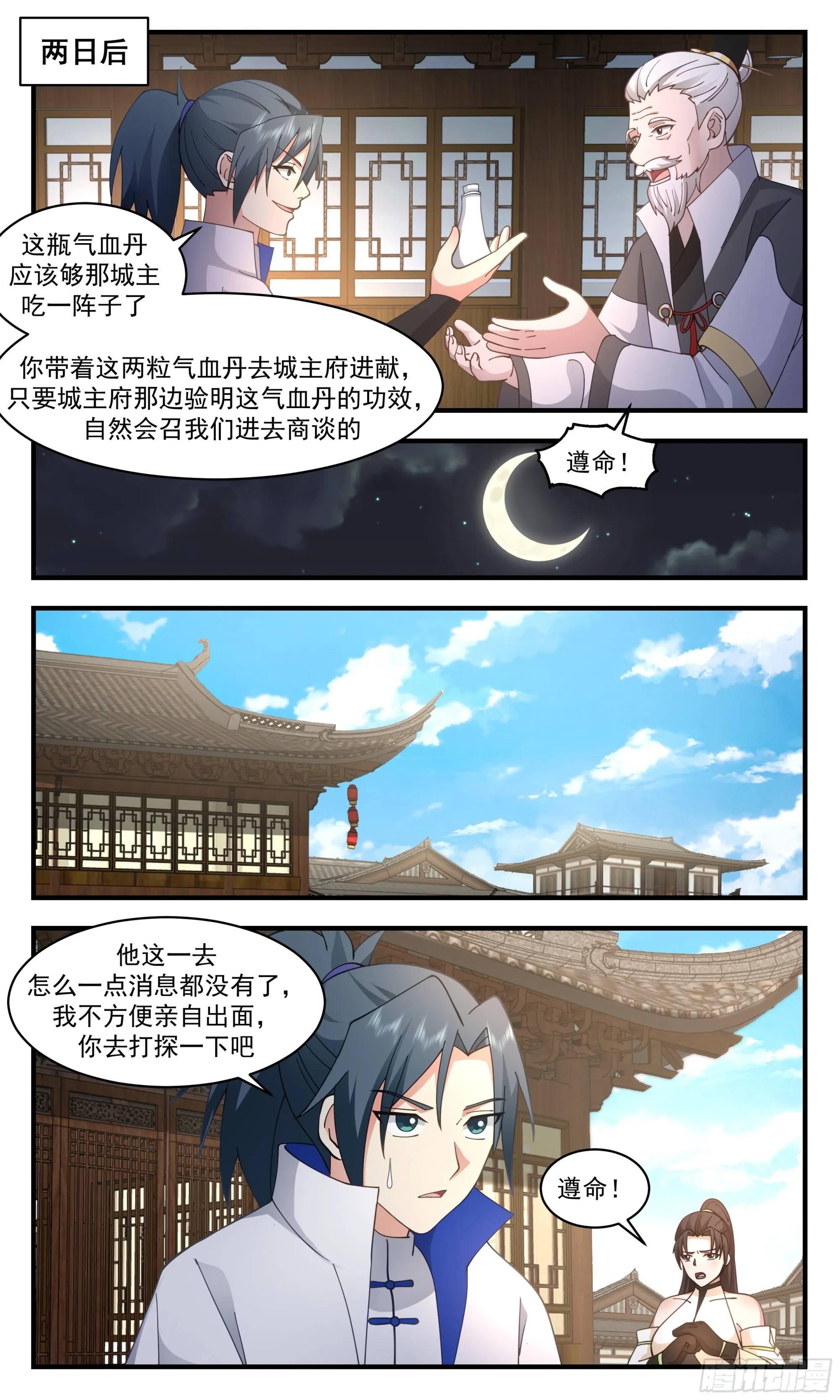 2833 神兵界篇- 夜探城主府 第9页