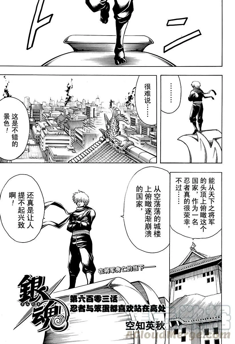 第603话 忍者与笨蛋都喜欢站在 第1页