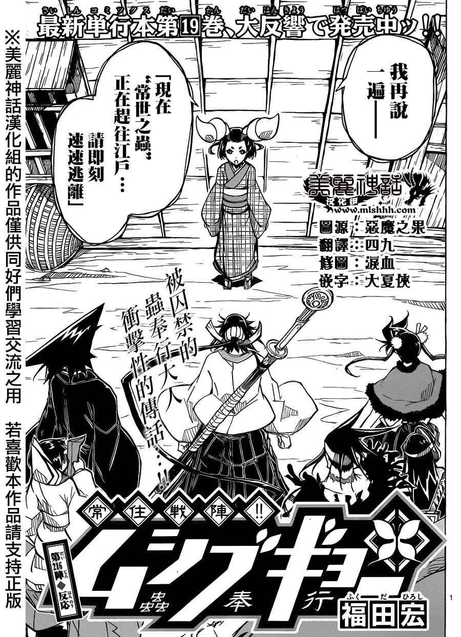 第216话 反应 第1页