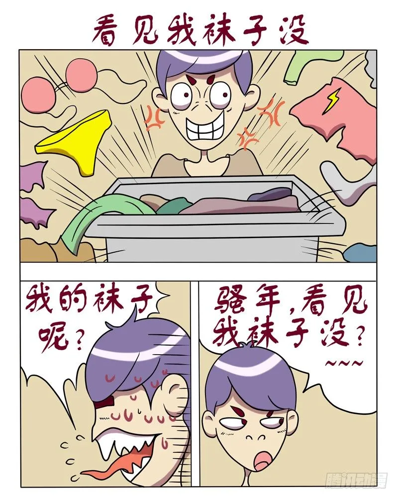 看见我袜子没 第1页