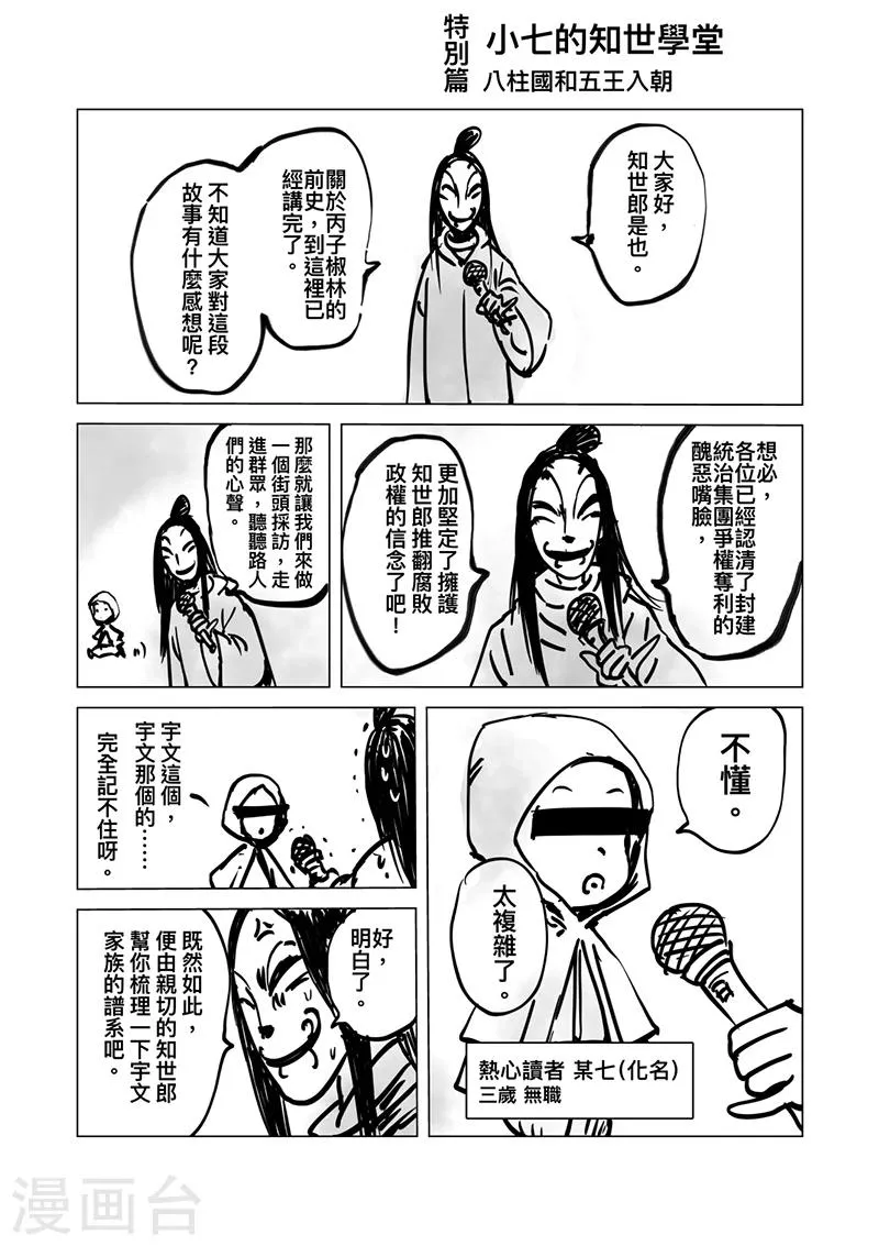 番外8 小七的知世学堂 八柱国和五王入朝 第1页