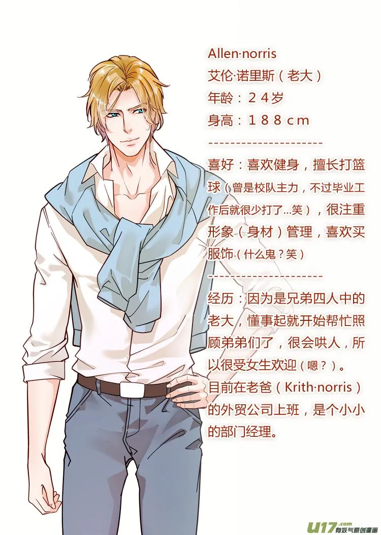 人物设定＋故事背景简介 第1页