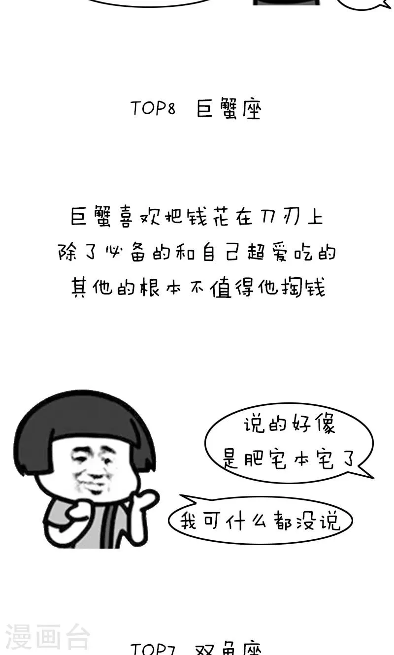 第205话 表情包丨十二星座吃土排行 第7页