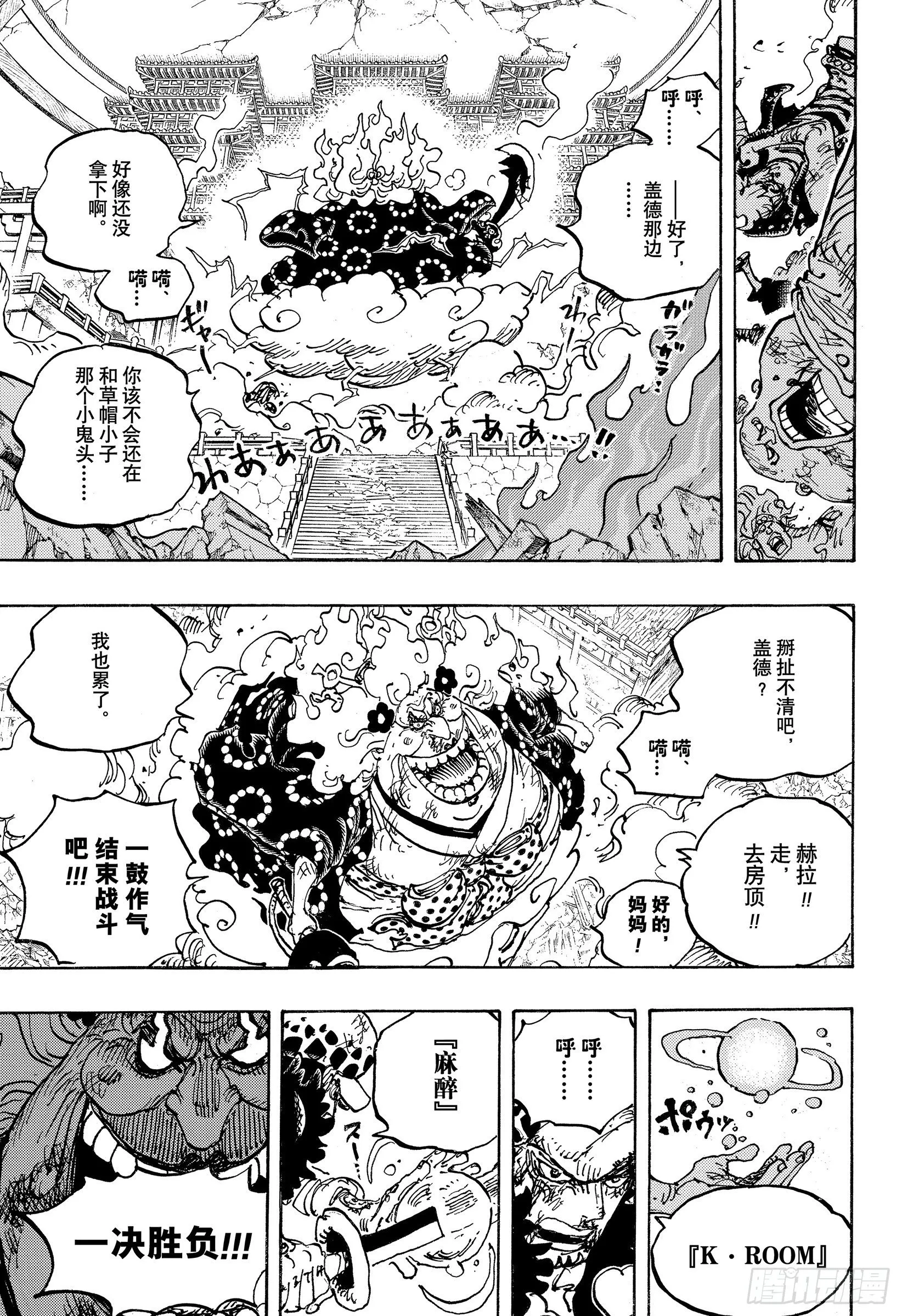 第1038话 基德&罗VS大妈 第13页