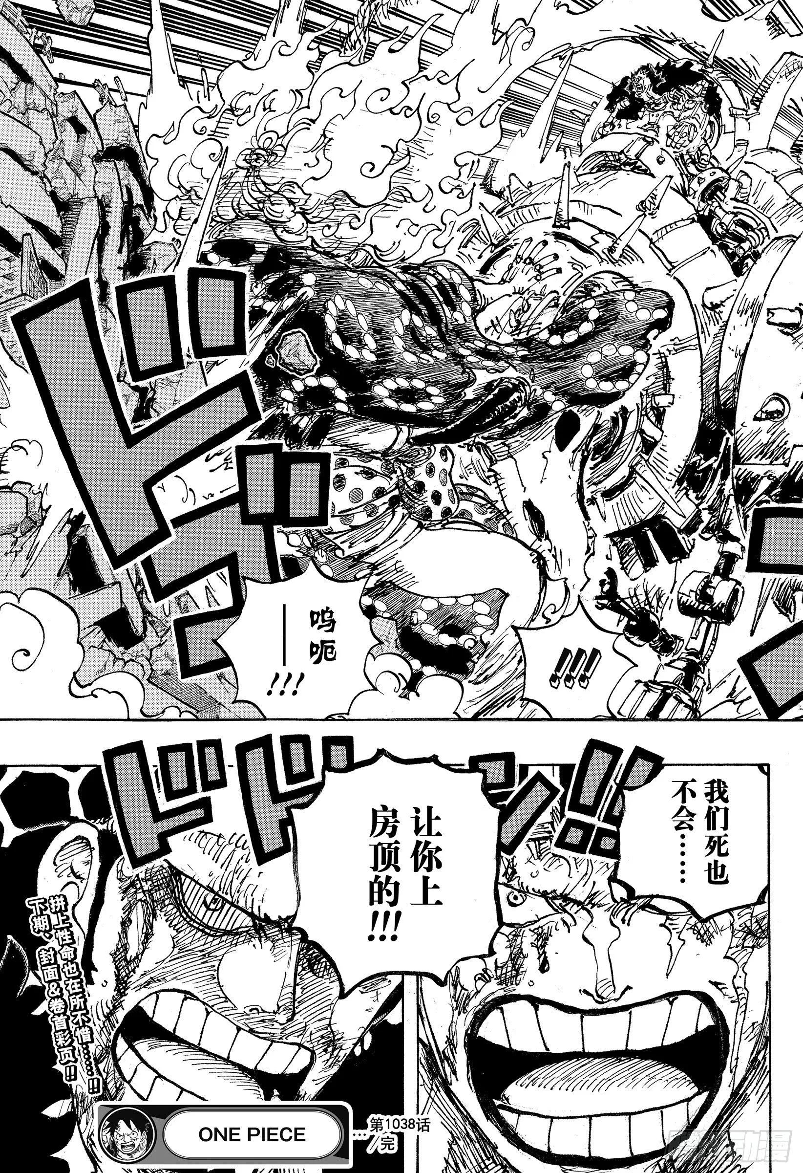 第1038话 基德&罗VS大妈 第17页