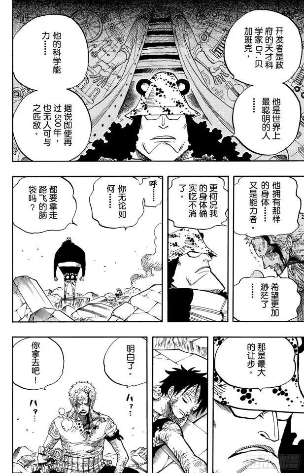第485话 草帽一伙•海盗猎人佐罗 第10页