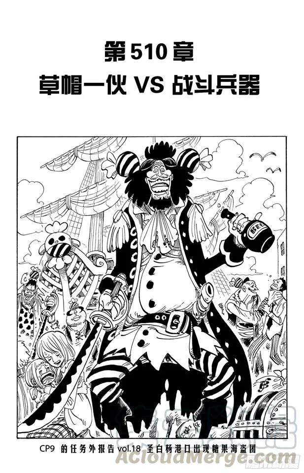 第510话 草帽一伙VS.战斗兵器 第1页
