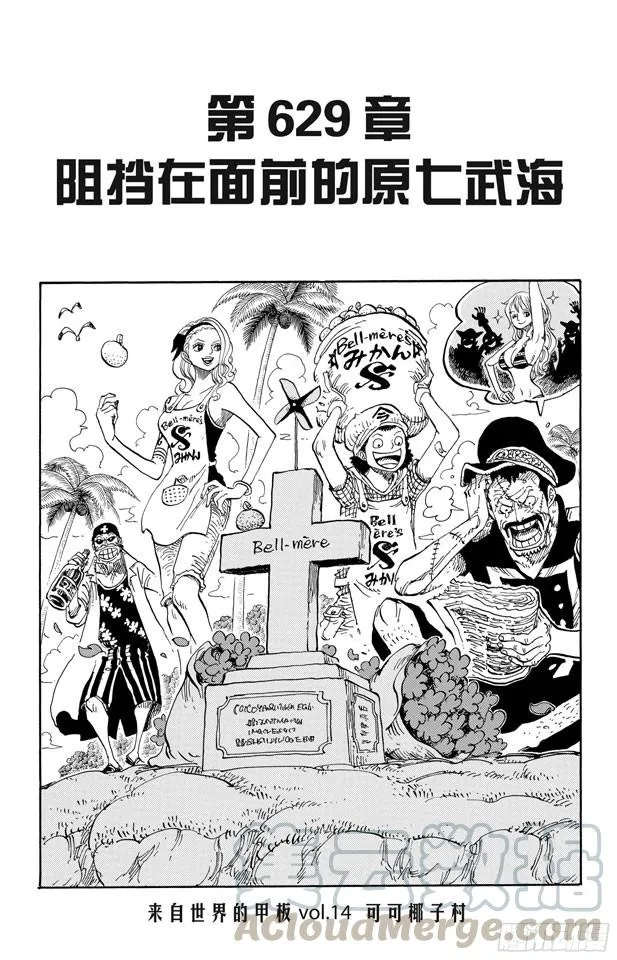 第629话 阻挡在面前的原七武海 第1页