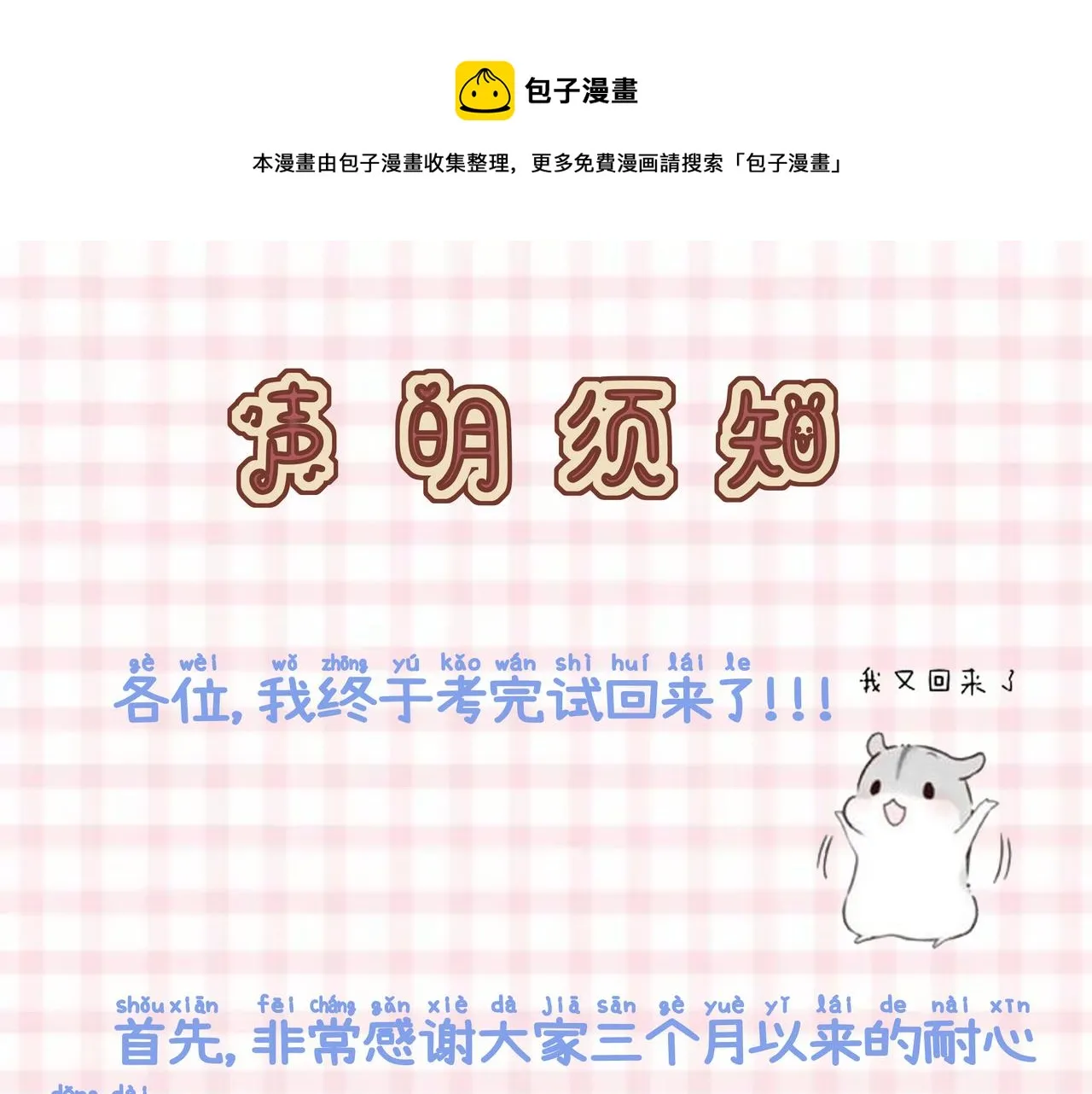 个人声明+回答 第1页