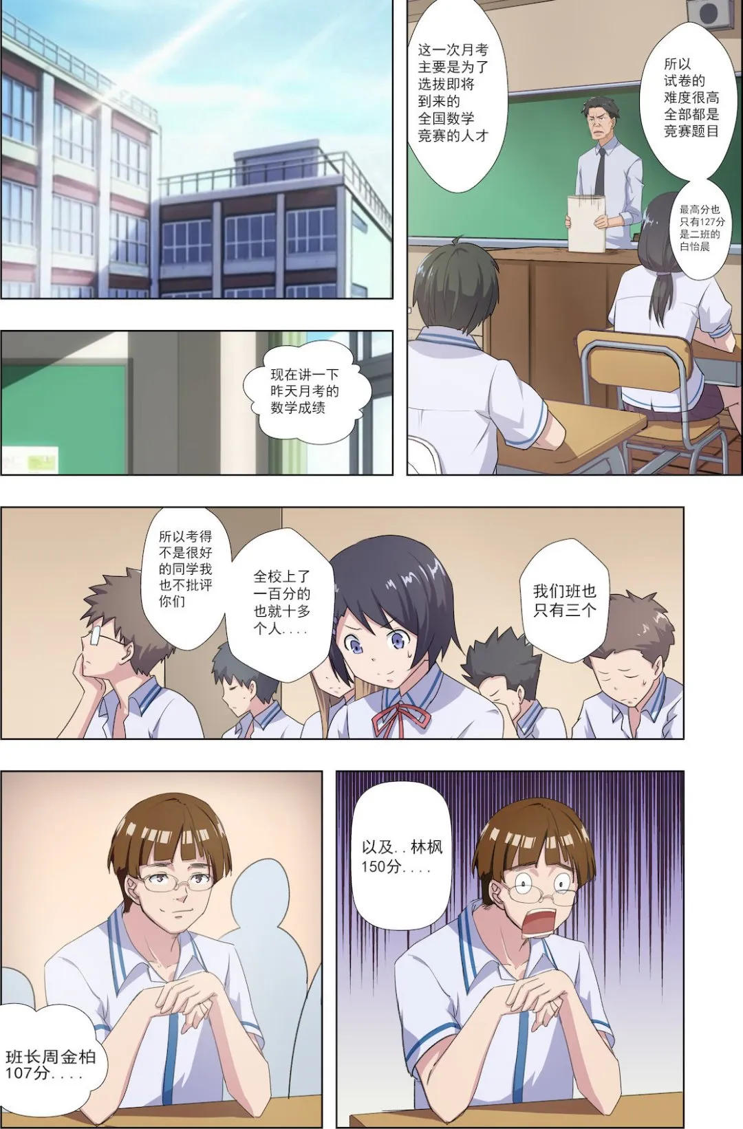 第34话 林枫150分！ 第7页