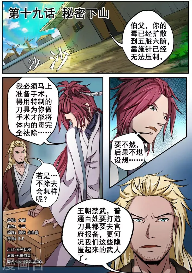 第19话 秘密下山 第1页