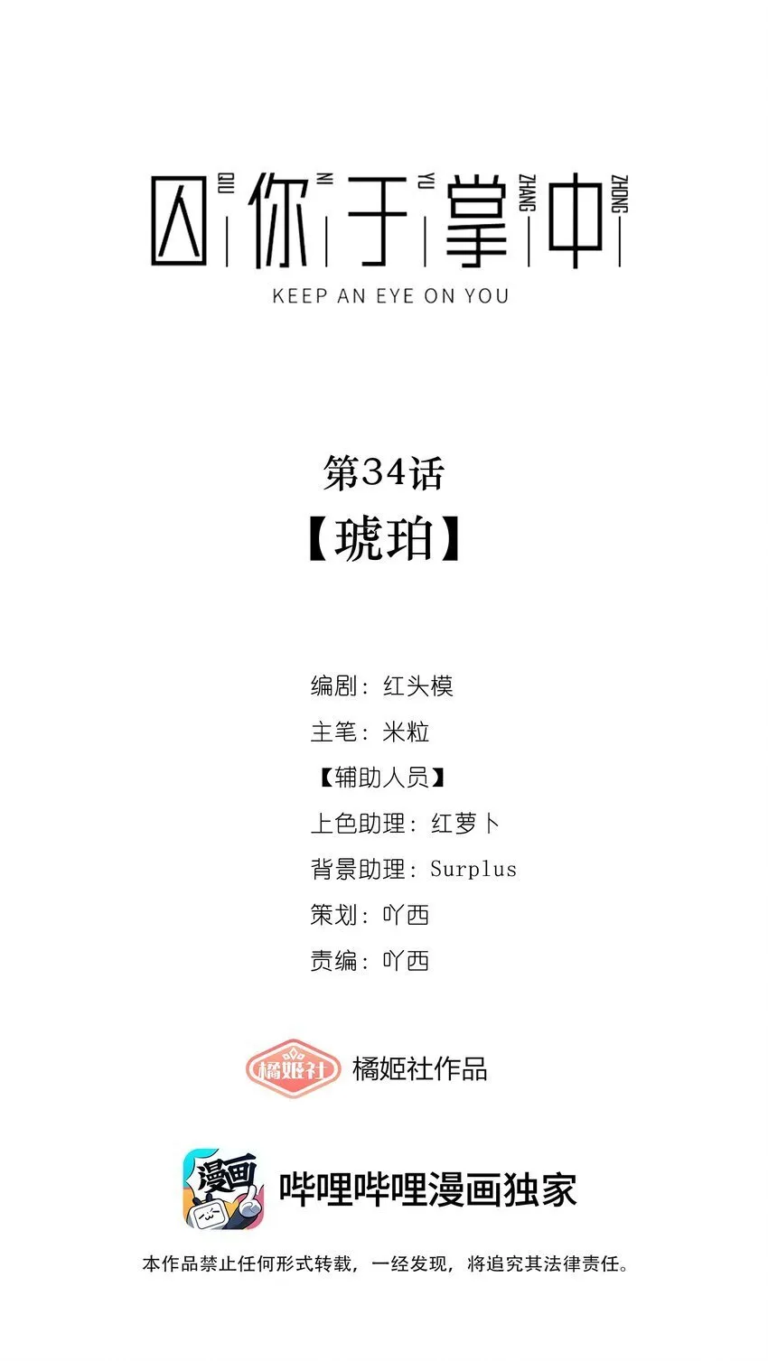 第34话 琥珀 第1页