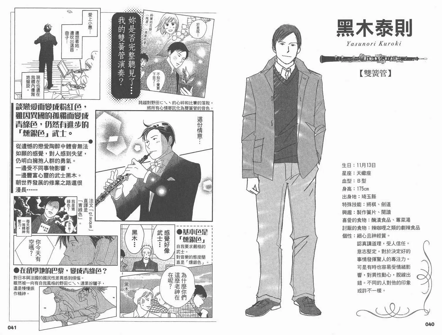 交響情人夢角色資料書 第24页