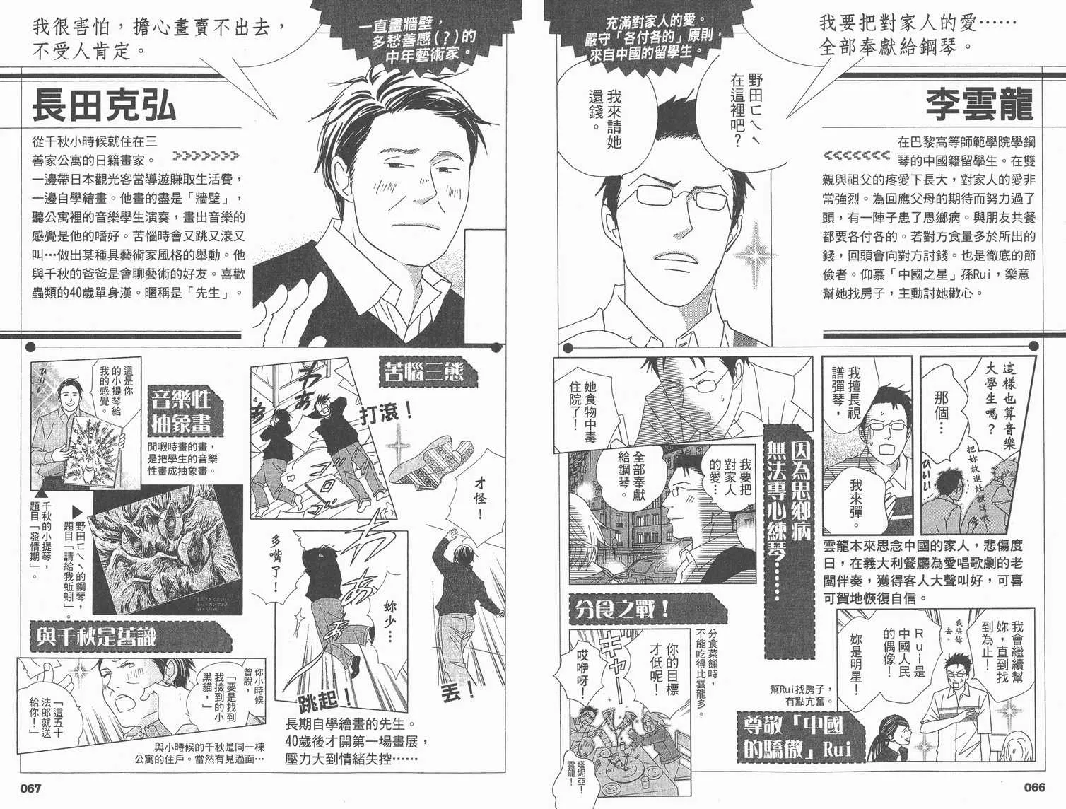 交響情人夢角色資料書 第38页