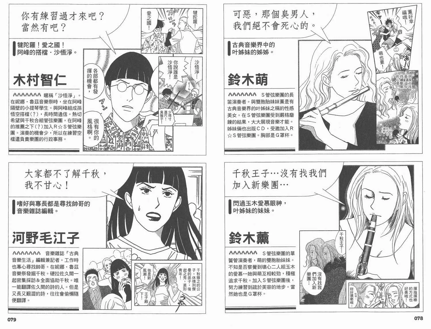 交響情人夢角色資料書 第44页