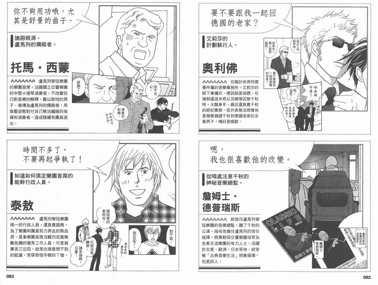 交響情人夢角色資料書 第46页