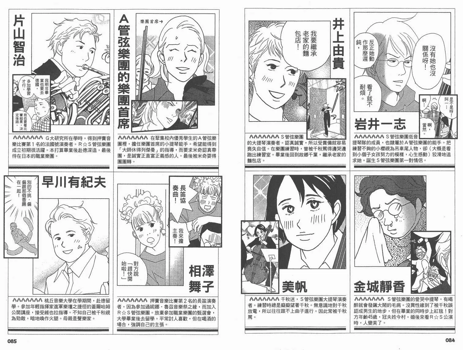 交響情人夢角色資料書 第47页