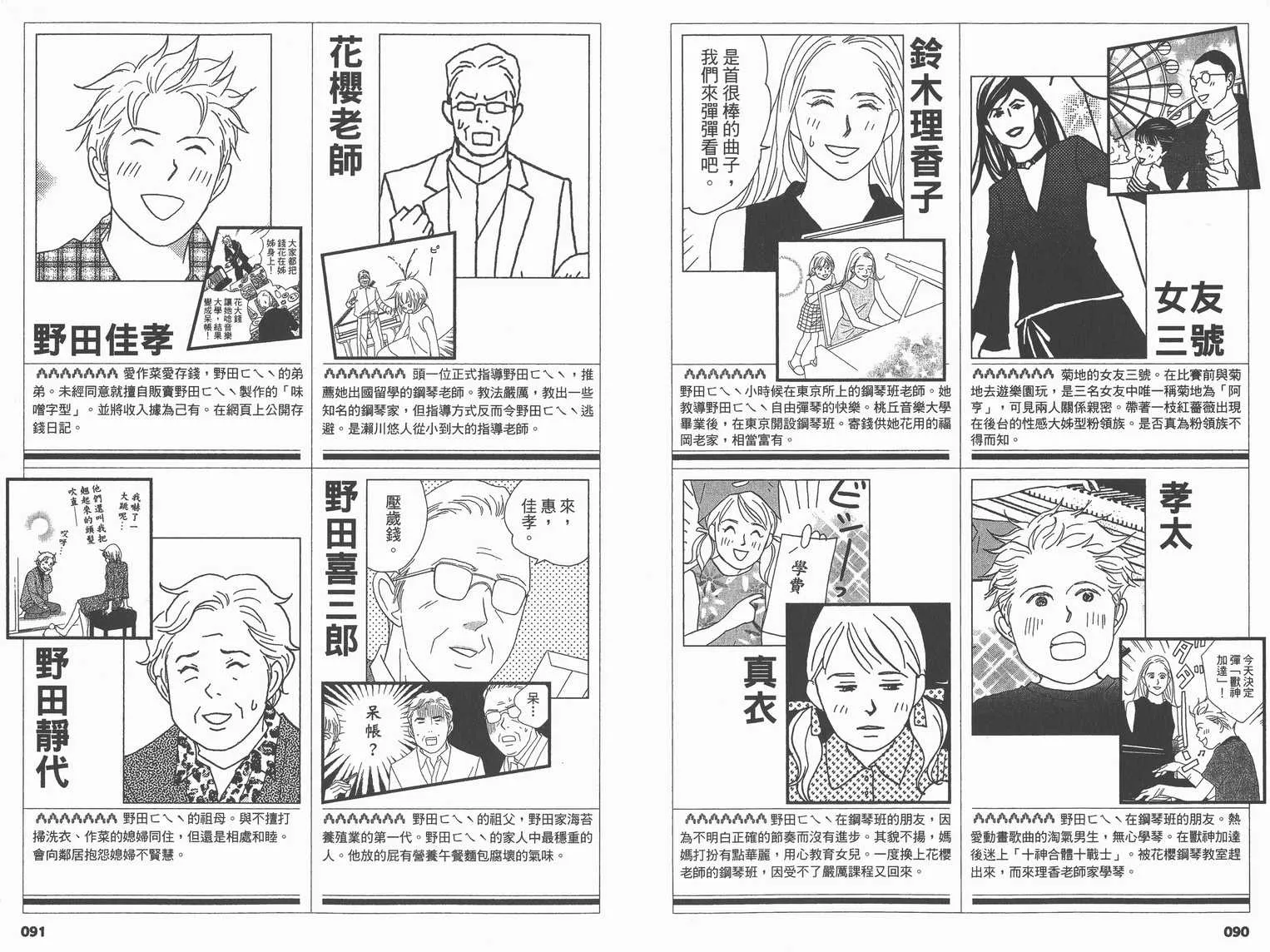 交響情人夢角色資料書 第50页