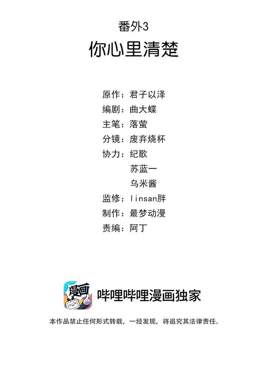 番外3 你心里清楚 第2页