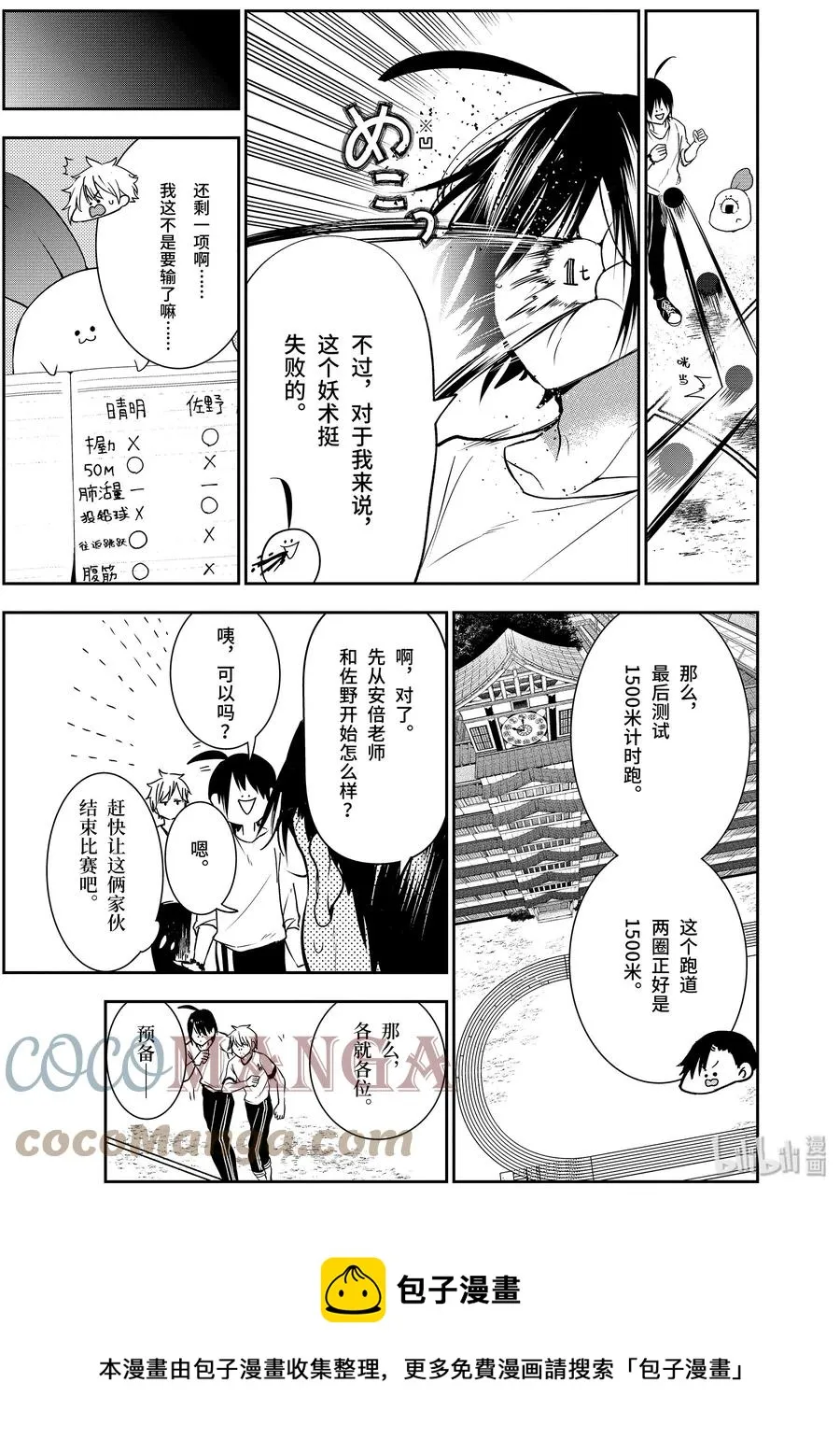 52 『晴明vs.佐野！！体力测试对决！！』 第21页