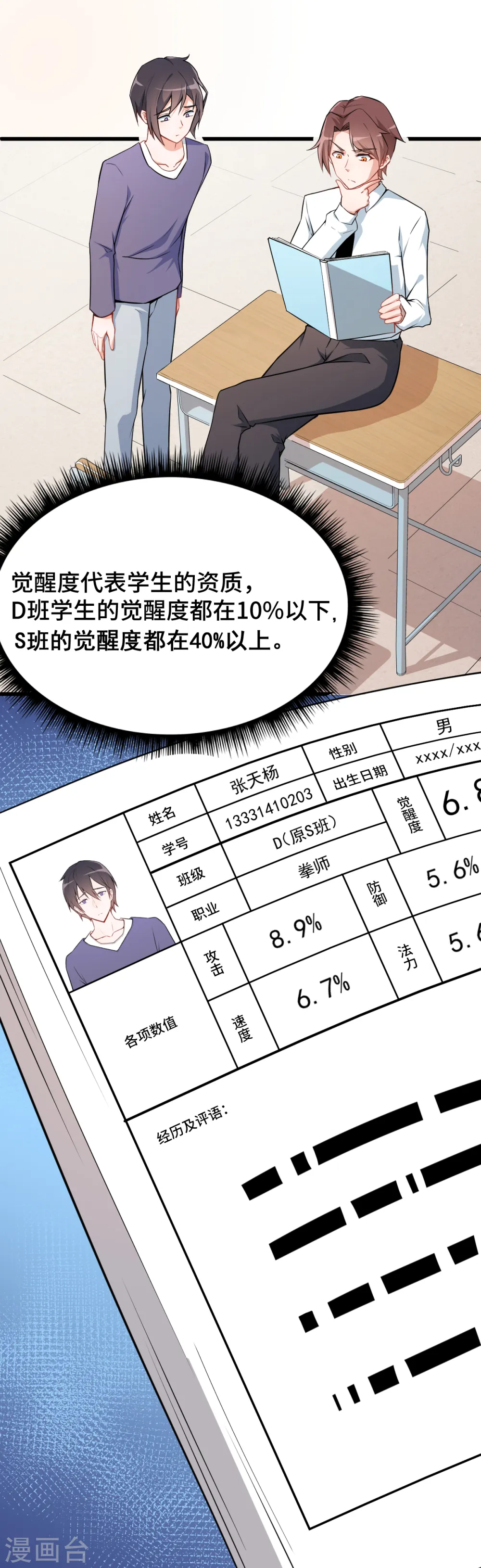 第2话 特殊的指点 第1页