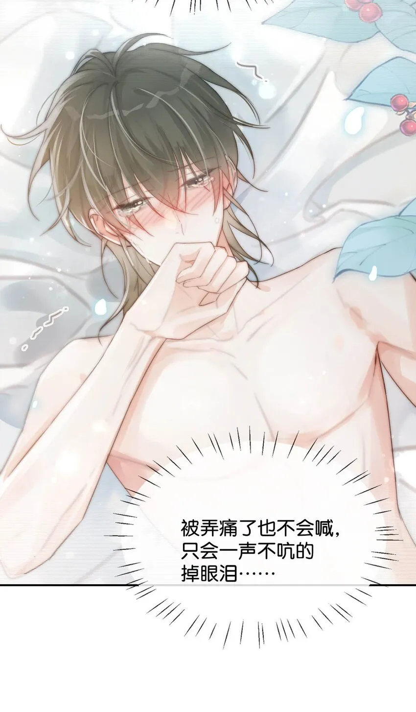 020 被弄痛了也不会喊，只会一声不吭的掉眼泪。 第14页