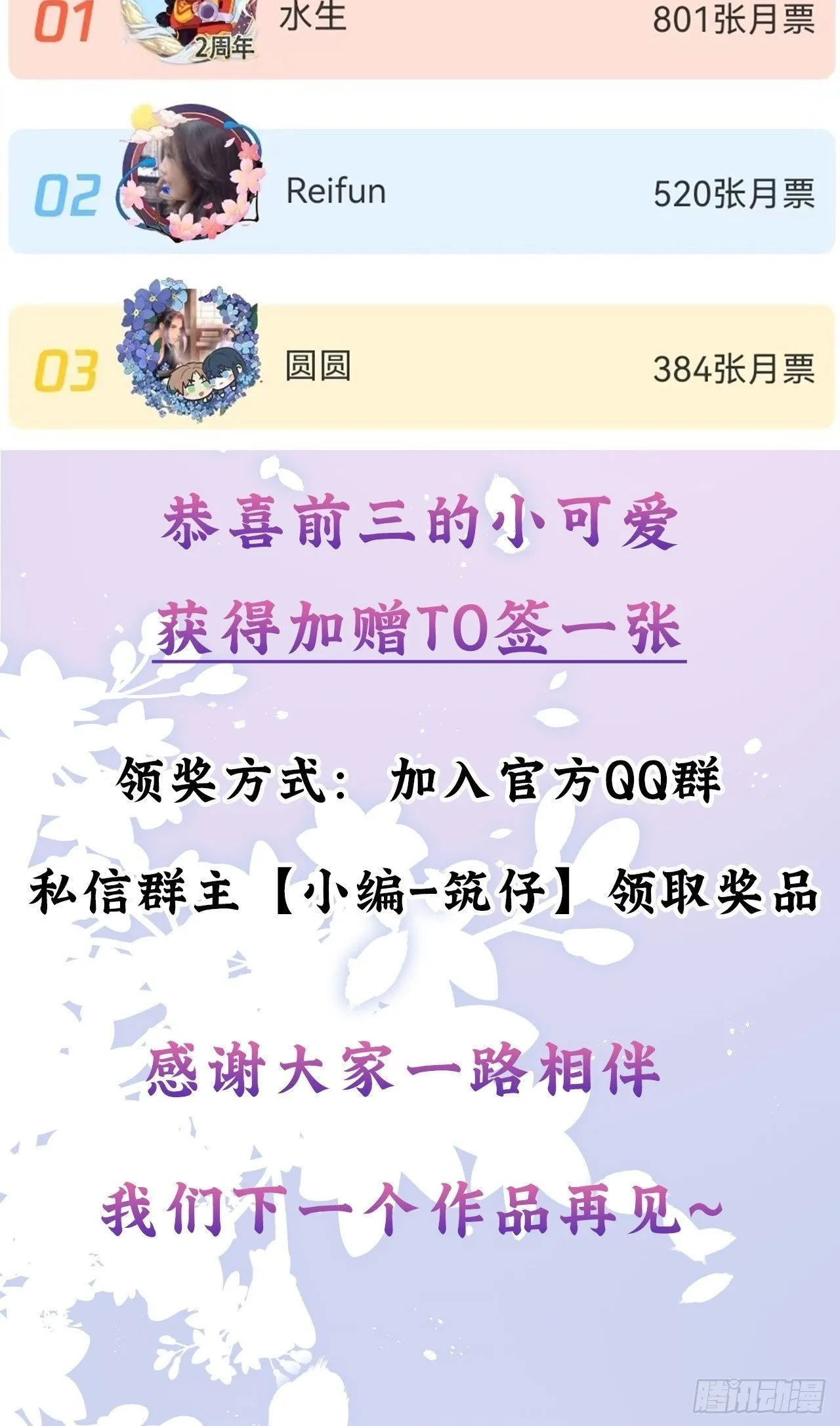 获奖名单公布 第4页