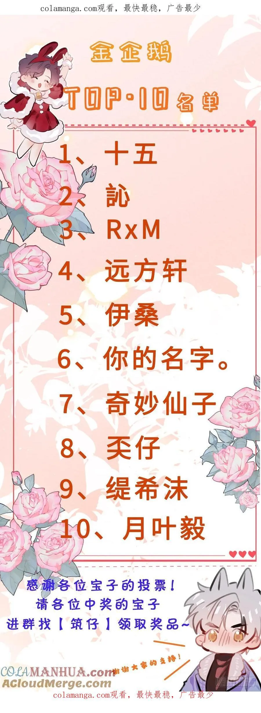 【金企鹅中奖名单】 第1页