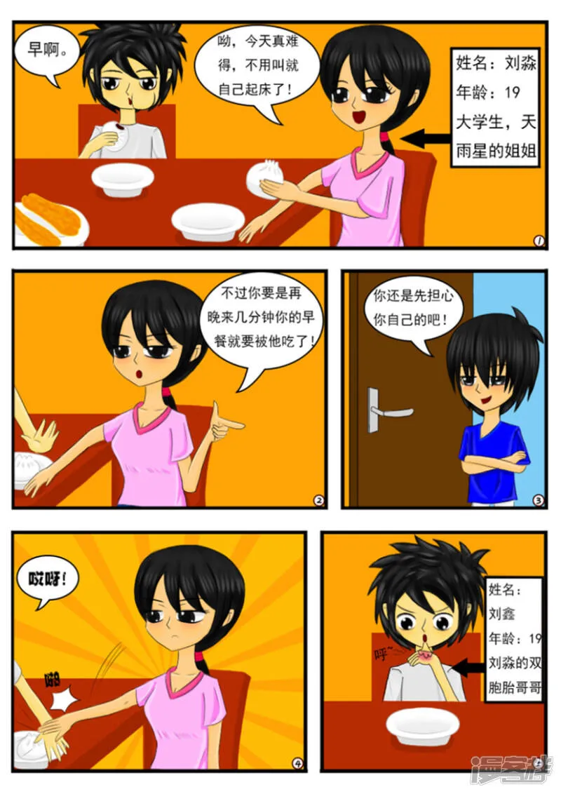 第一章：我叫天雨星 第5页