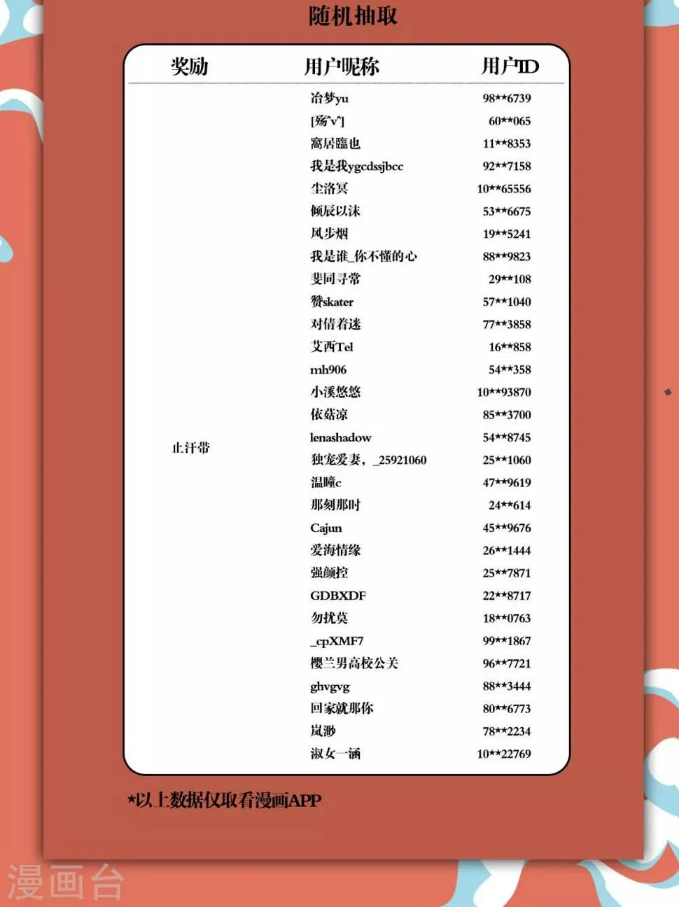 活动开奖名单 第3页