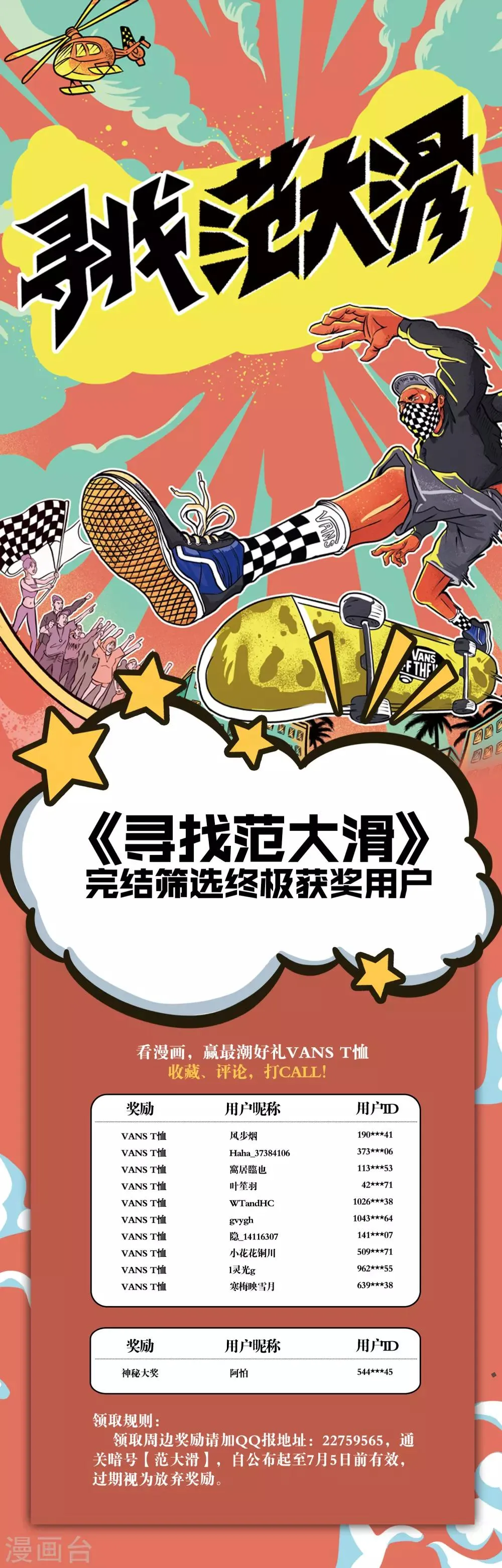 终极获奖名单 第1页