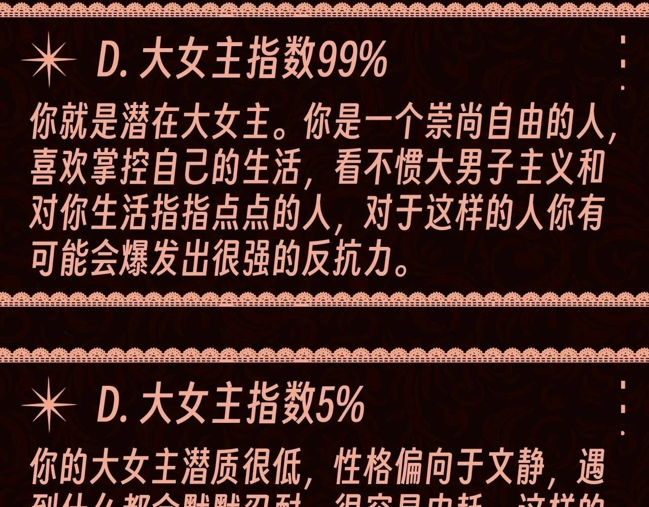 第2期 特别企划：测一测你有做大女主的潜质吗？ 第10页