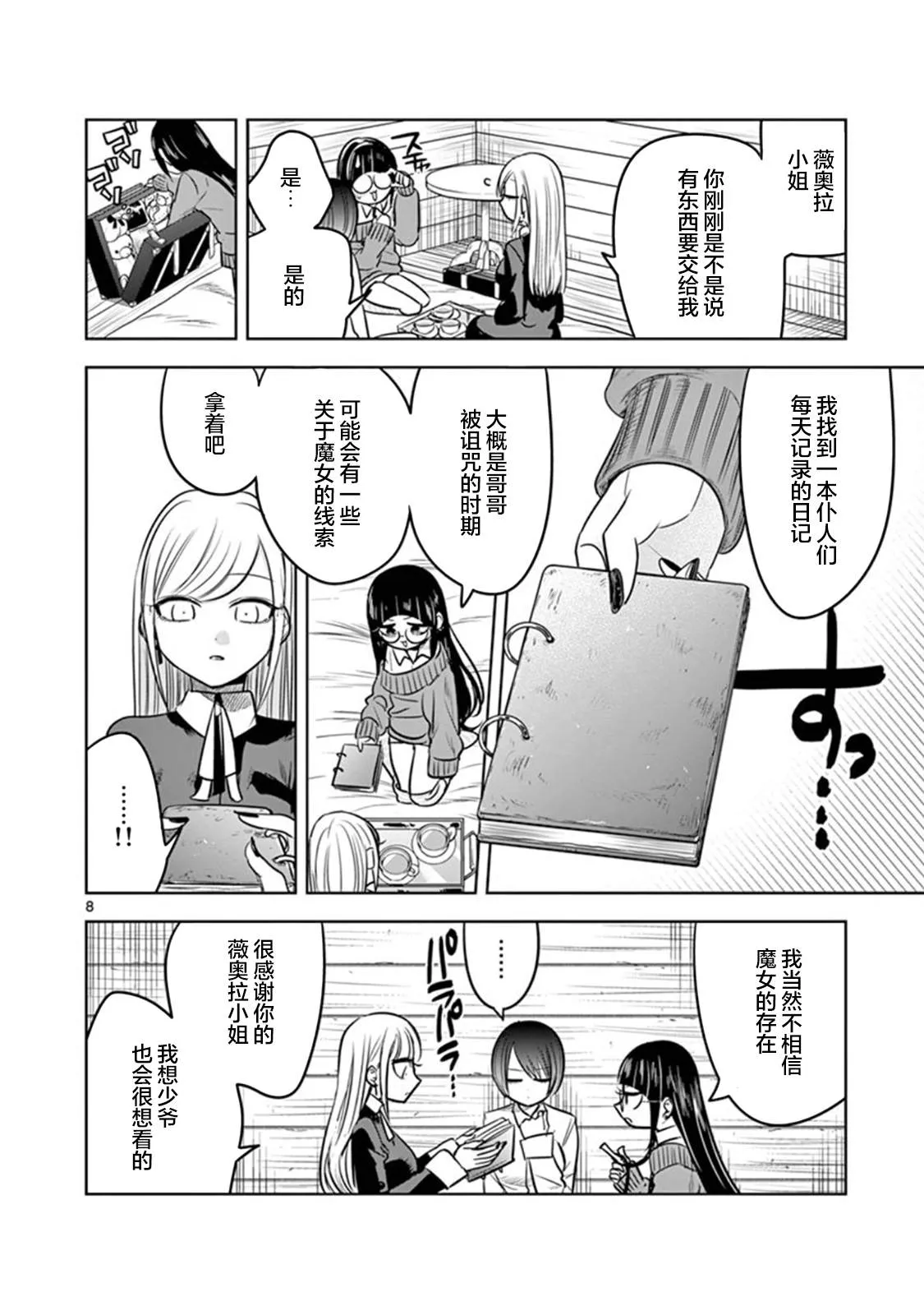 第59话 夜间的女子会 第8页