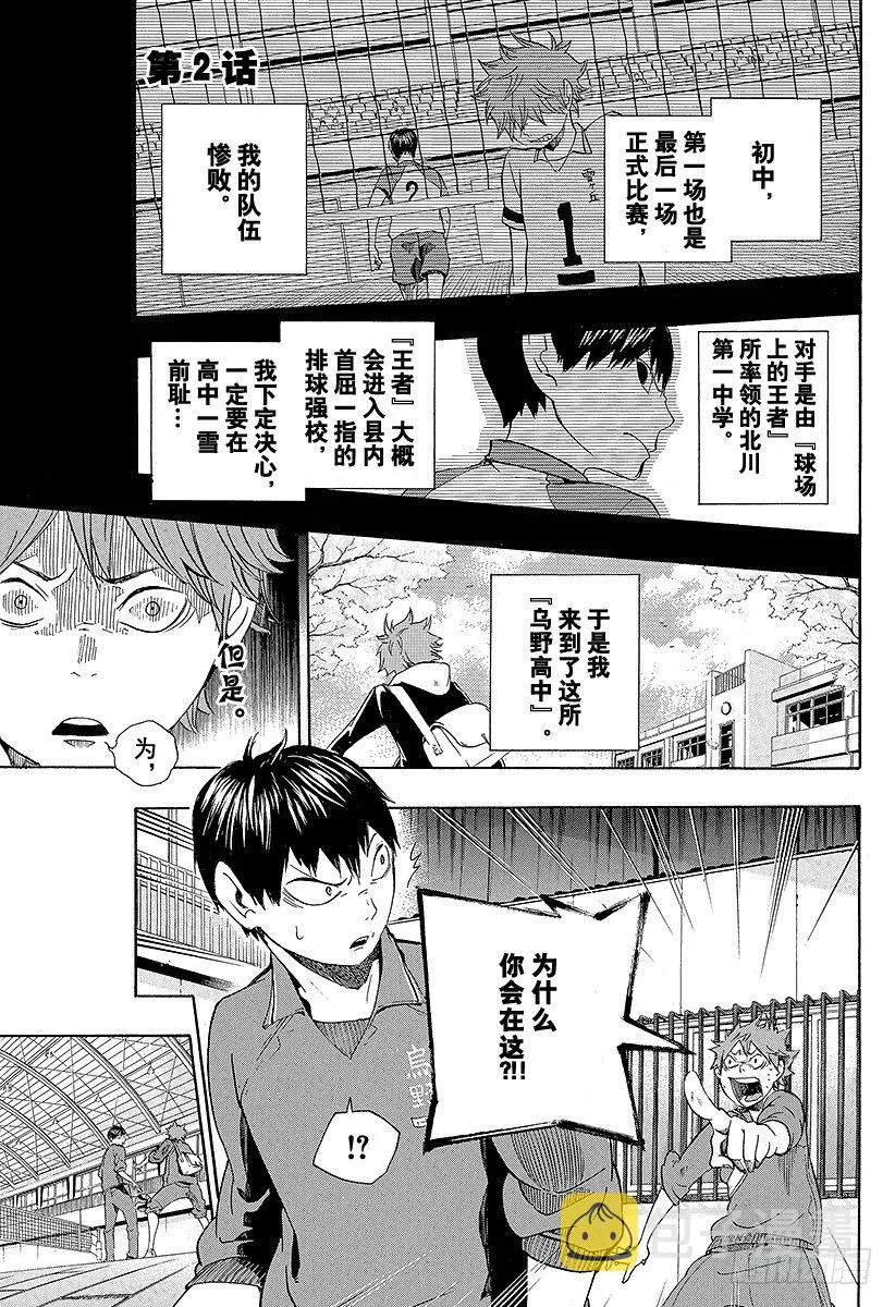第2话 乌野高中排球部 第1页