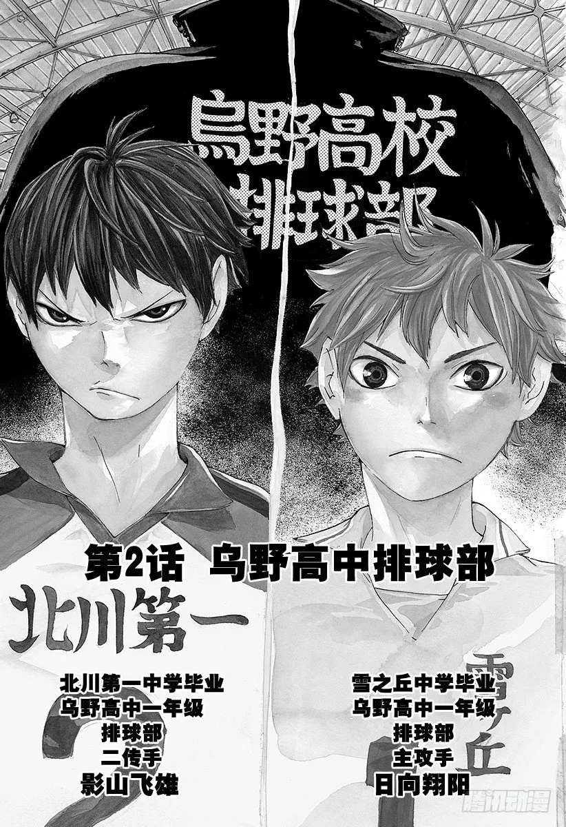 第2话 乌野高中排球部 第2页