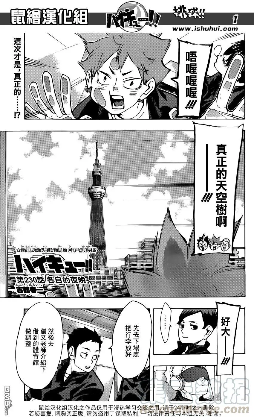 第230话 各自的夜晚 第1页