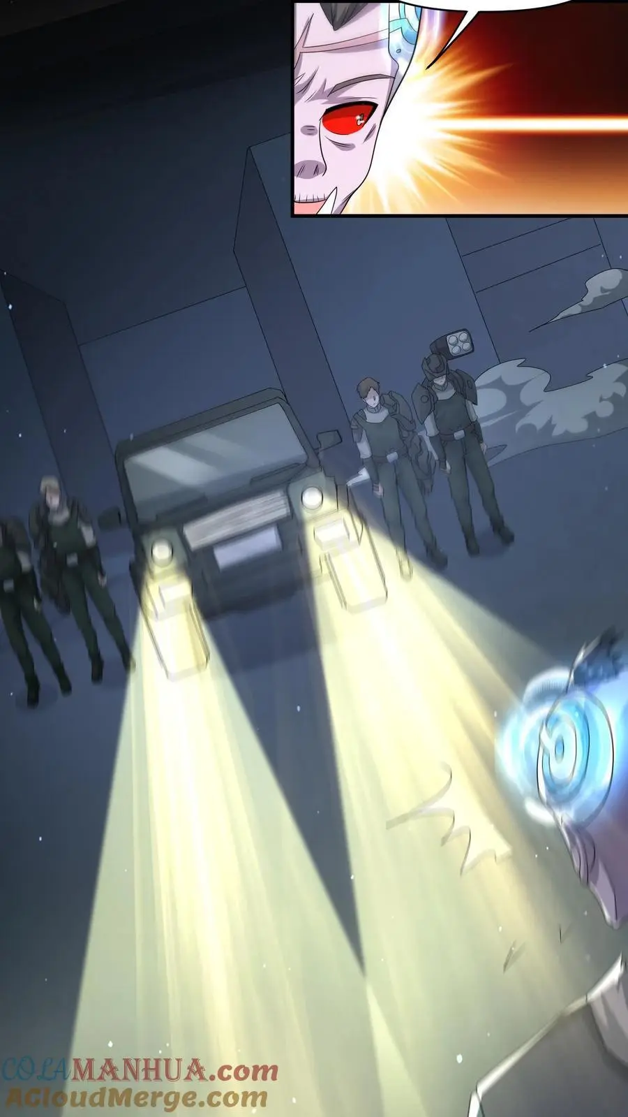 第317话 一刀斩碎机甲 第23页