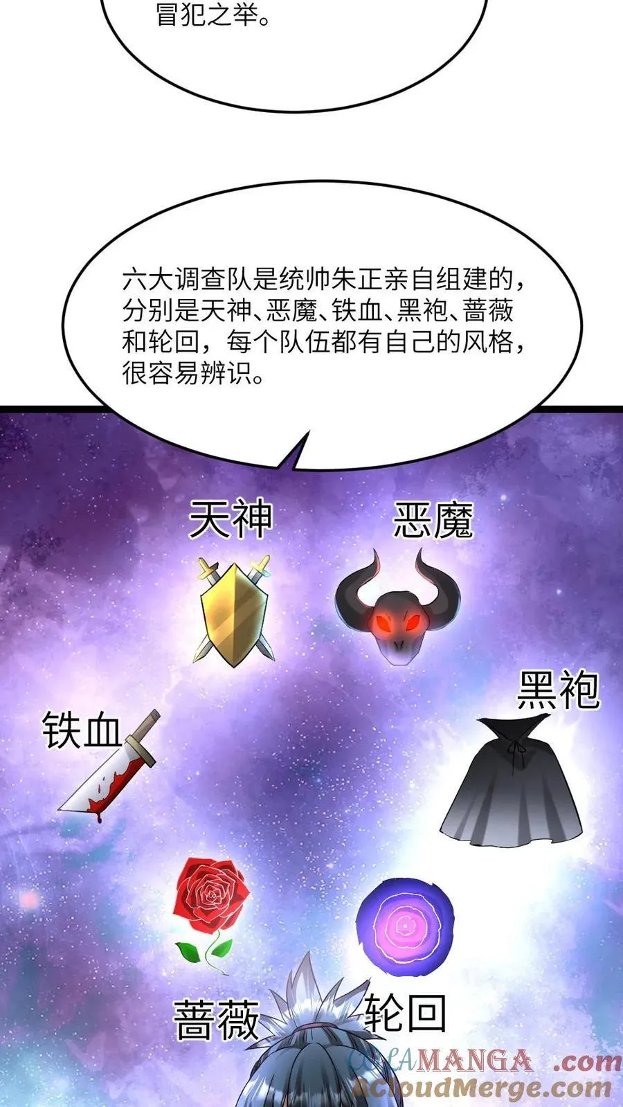 第487话 六大调查小队 第21页