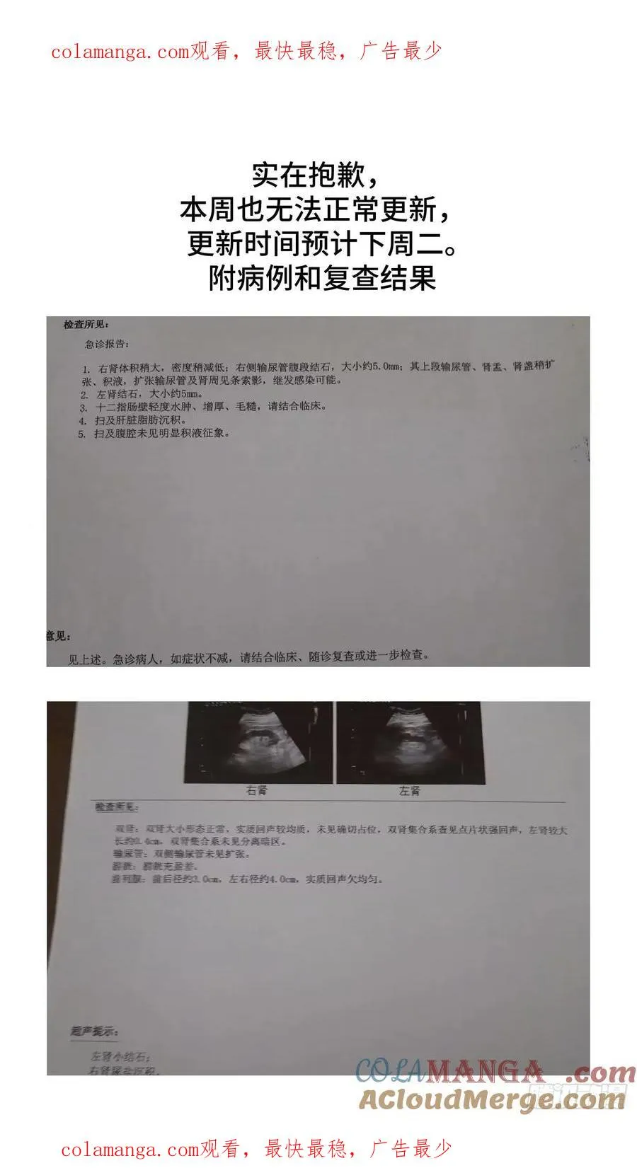 抱歉，本周更新也要延迟 第1页