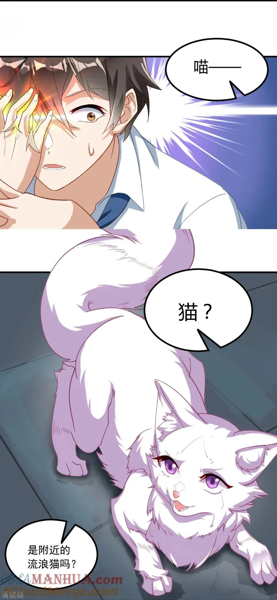 第3话 捡到神秘猫 第9页