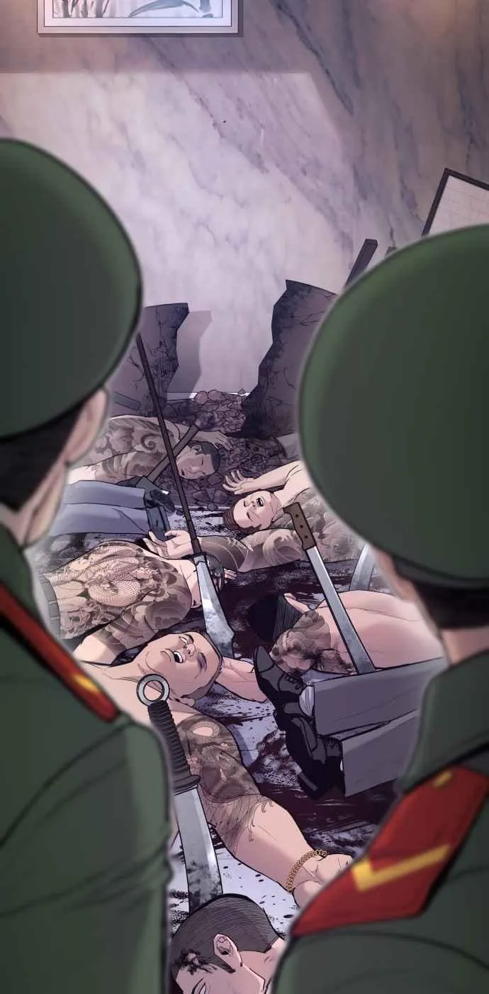 第34话 瑟瑟发抖的黑道们向他们嘲笑过的三位韩国人苦苦哀求的理由 第27页