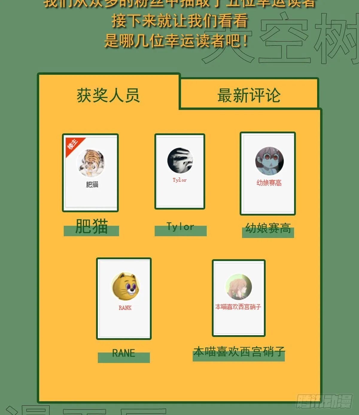 获奖名单公布 第2页