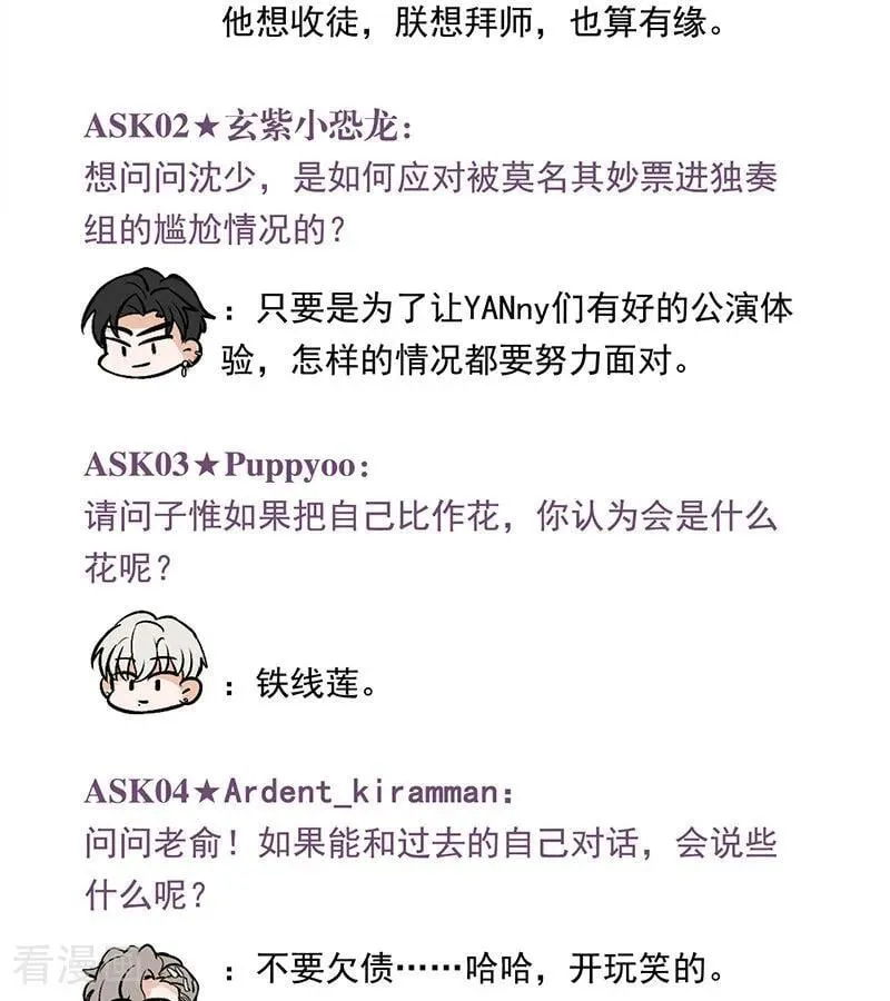 番外3： 粉丝问答 第2页