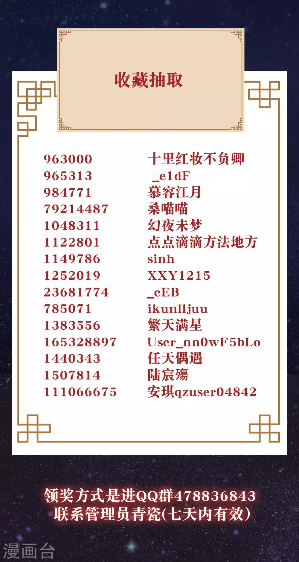 获奖名单公布 第2页