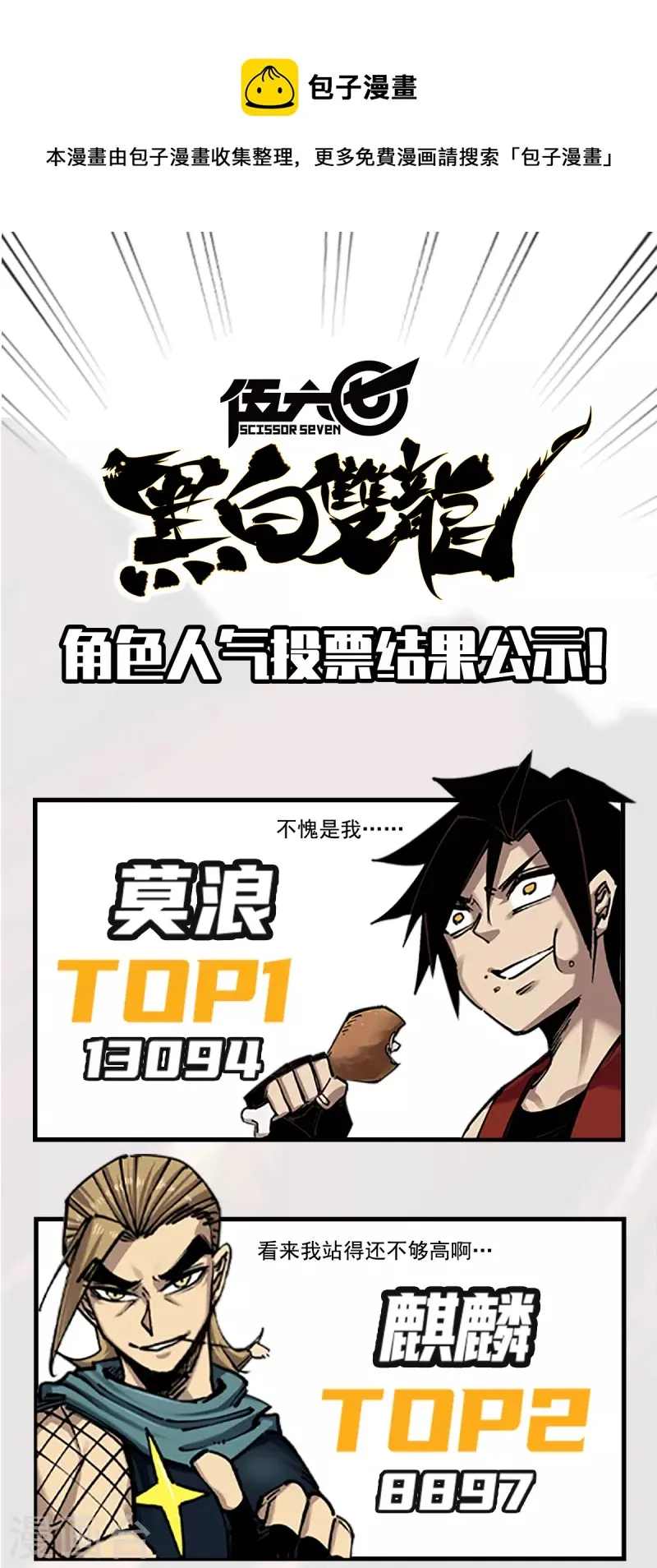 人气投票结果公布 第1页