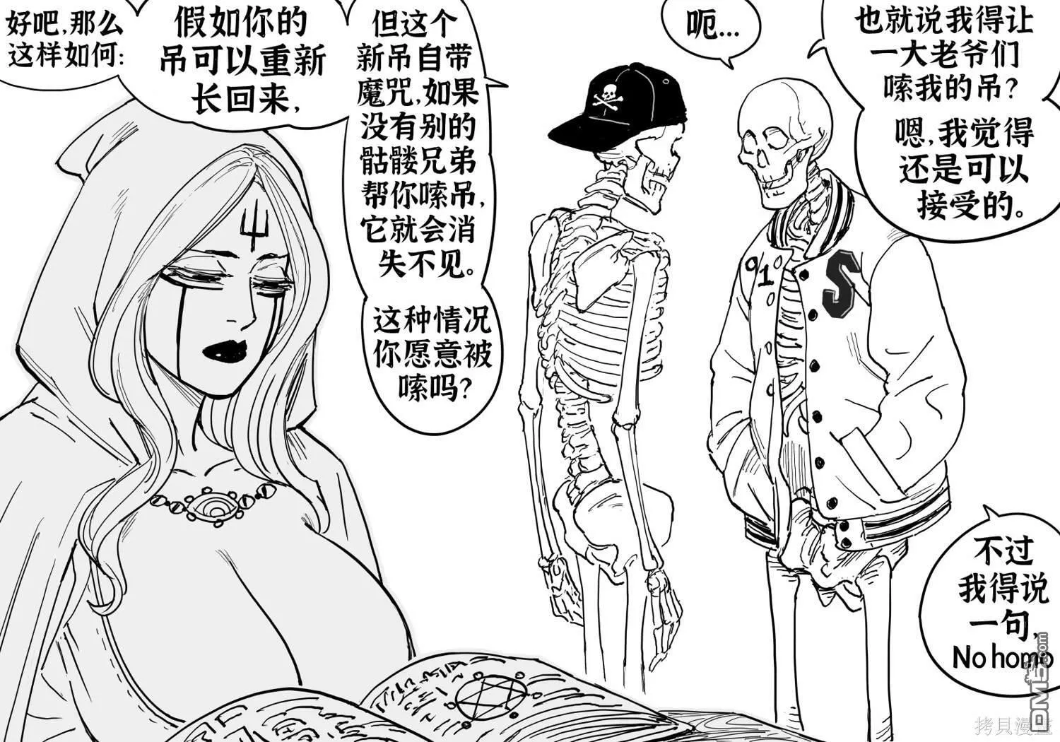 骷髅怪探讨深奥的哲学问题 第1页
